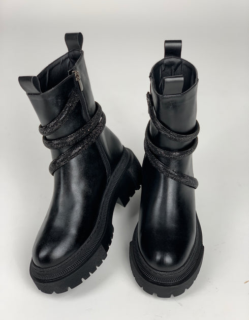 ASTON KRİSTAL TAŞLI BOOTIE